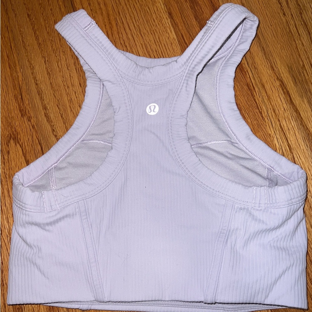 Lululemon Nulu High Neck ribbed sports bra